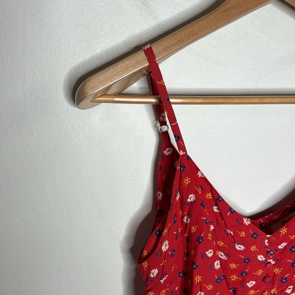 Madewell Button-Down Cami Top in Prairie Posies Size 4 - Picture 4 of 10